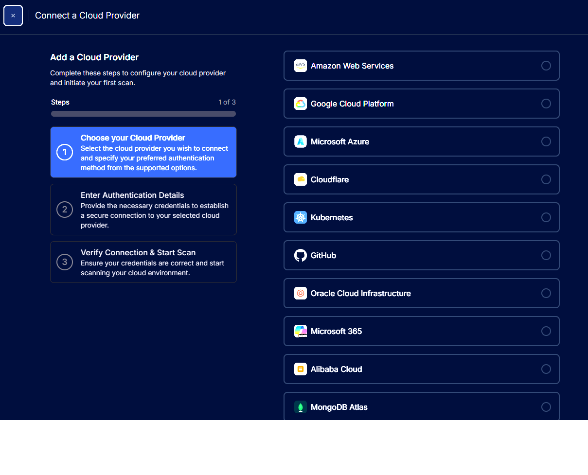 Add provider workflow in AiVRIC Cloud